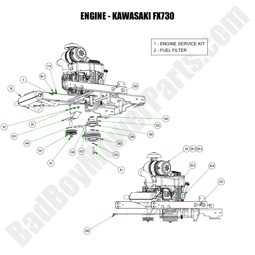 2023 Revolt Engine - Kawasaki FX730V